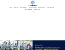 Tablet Screenshot of elpiji-group.com
